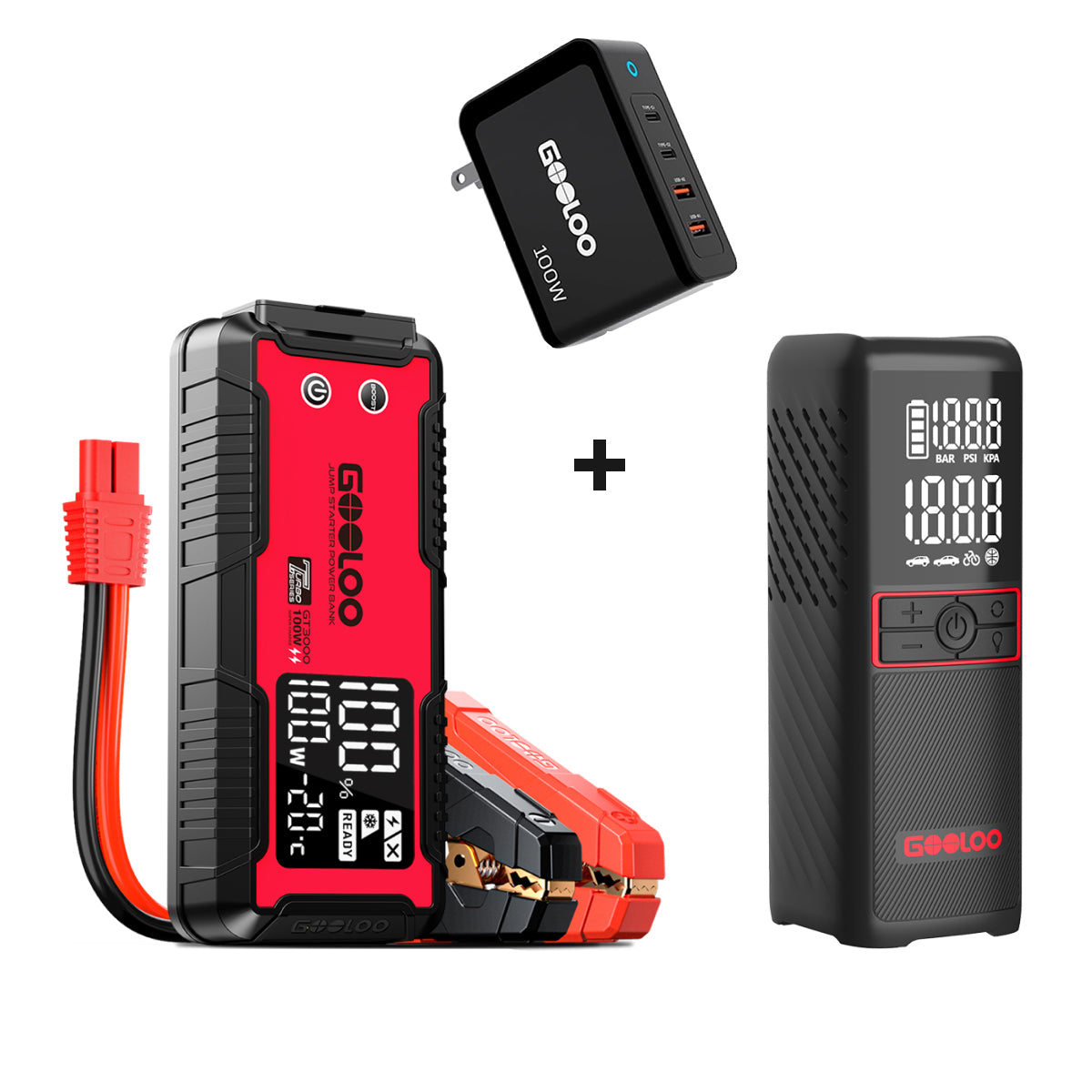 GOOLOO GT3000 Portable Jump Starter