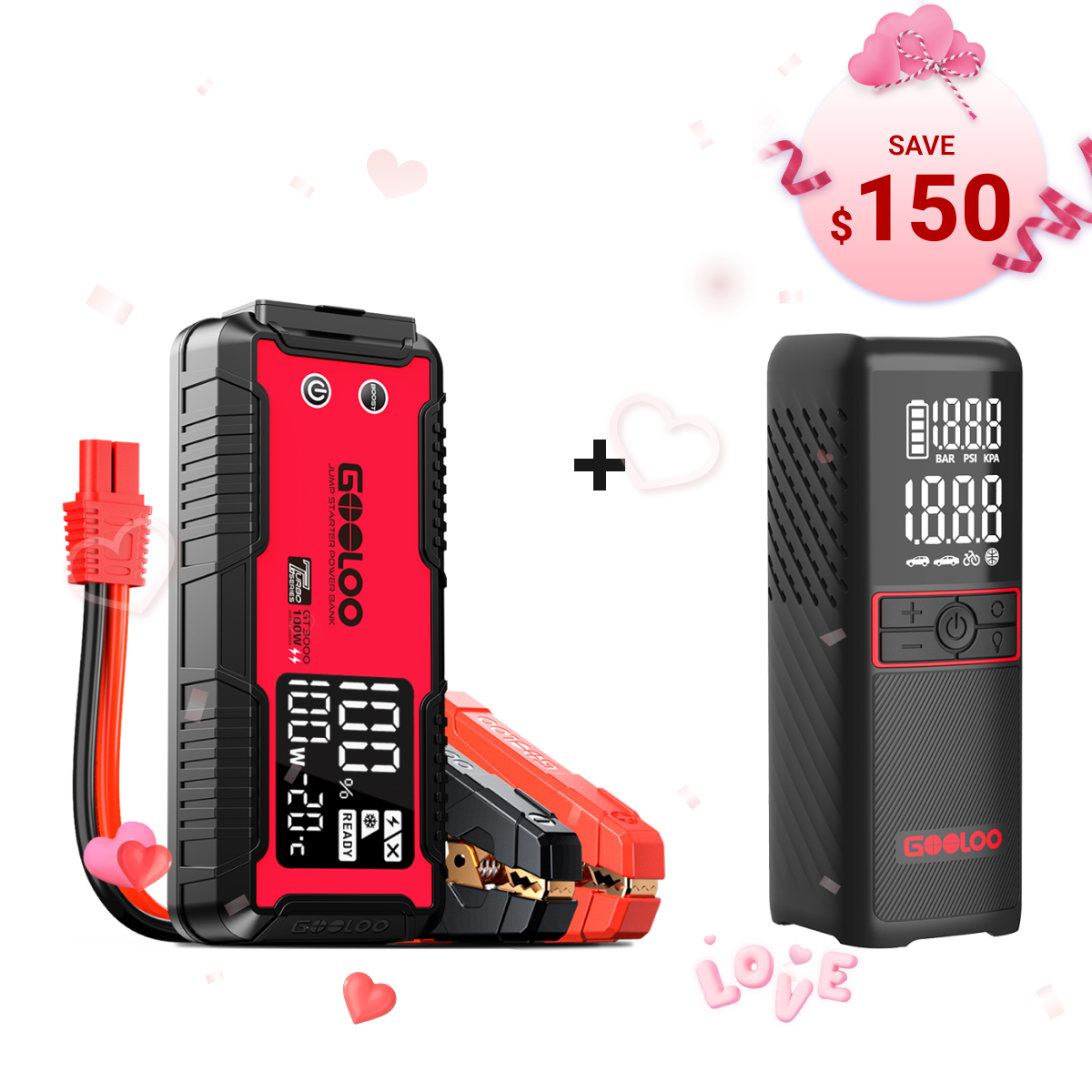 GOOLOO GT3000 Portable Jump Starter