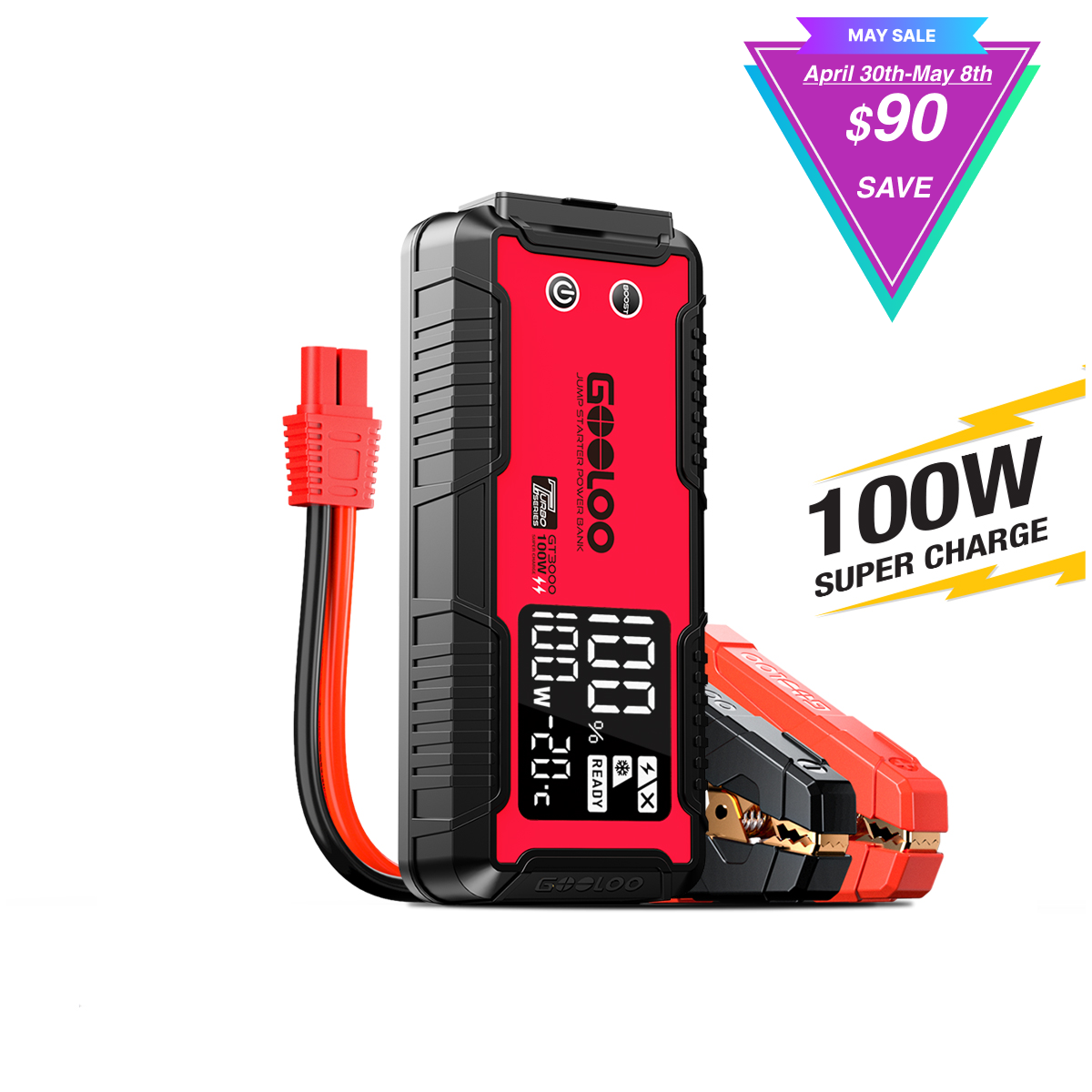 GOOLOO GT3000 Jump Starter