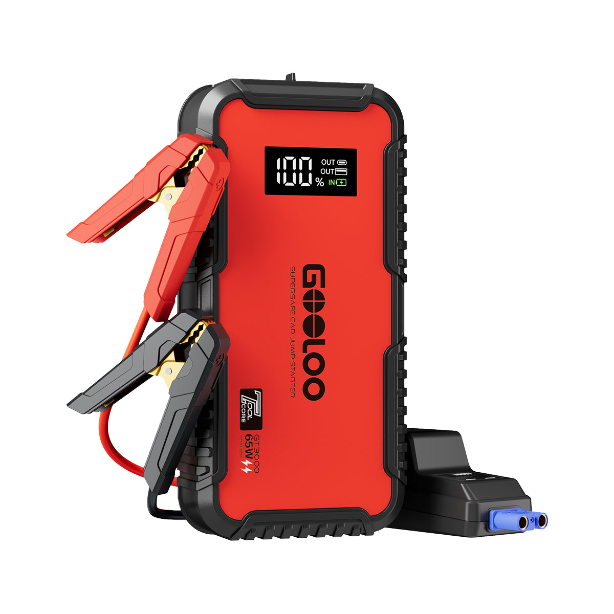 GOOLOO GT3000 Jump Starter 3000A with Eva Bag