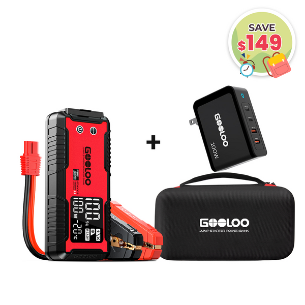 GOOLOO GT4000S+100W Fast Charger+EVA Box