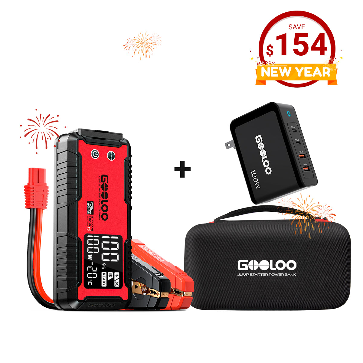 GOOLOO GT4000S Portable Jump Starter