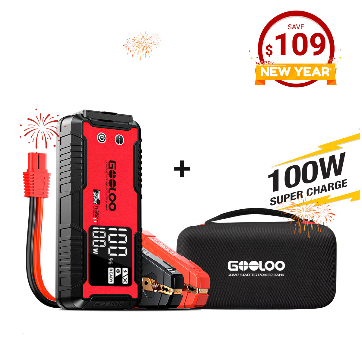 GOOLOO GT4000S Portable Jump Starter