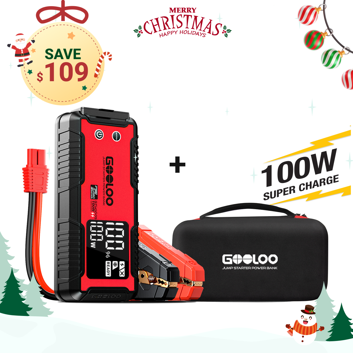 GOOLOO GT4000S Jump Starter