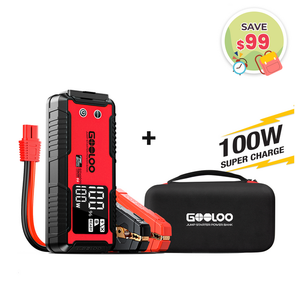 GOOLOO GT4000S Jump Starter with EVA Box