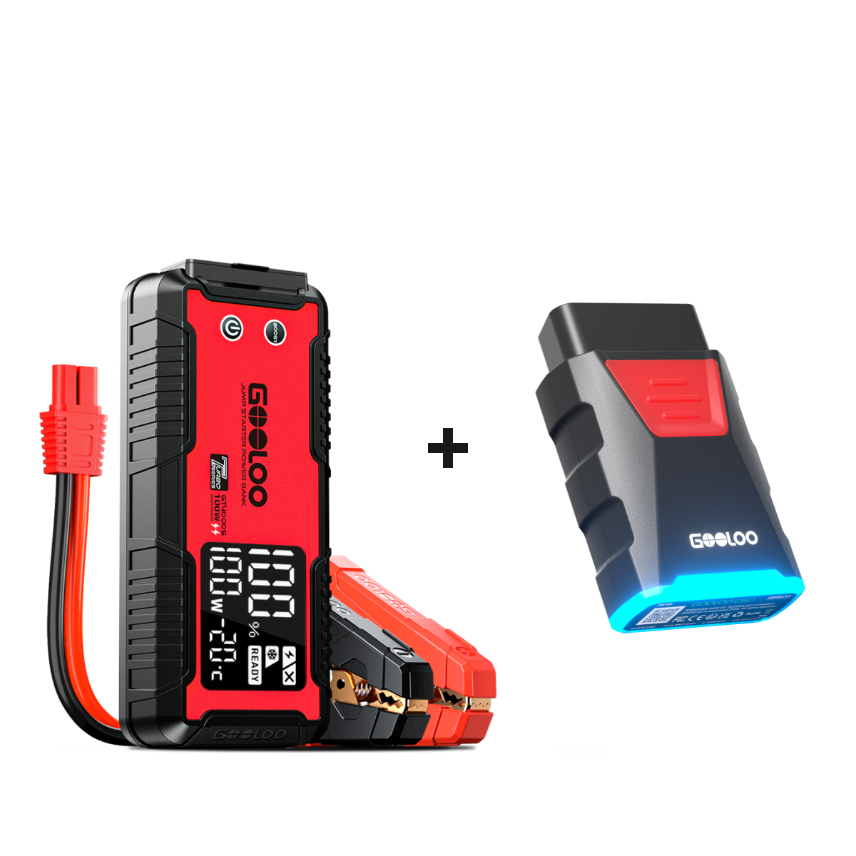 GOOLOO GT4000S Jump Starter 4000A 100W