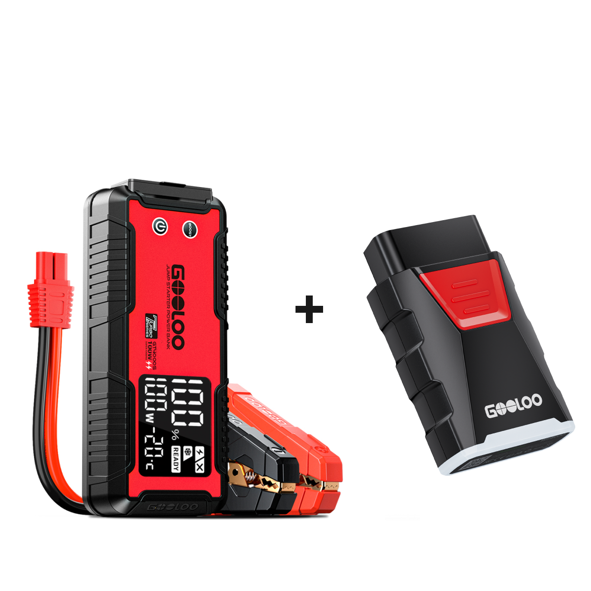 GOOLOO GT4000S Jump Starter 4000Amp 100W