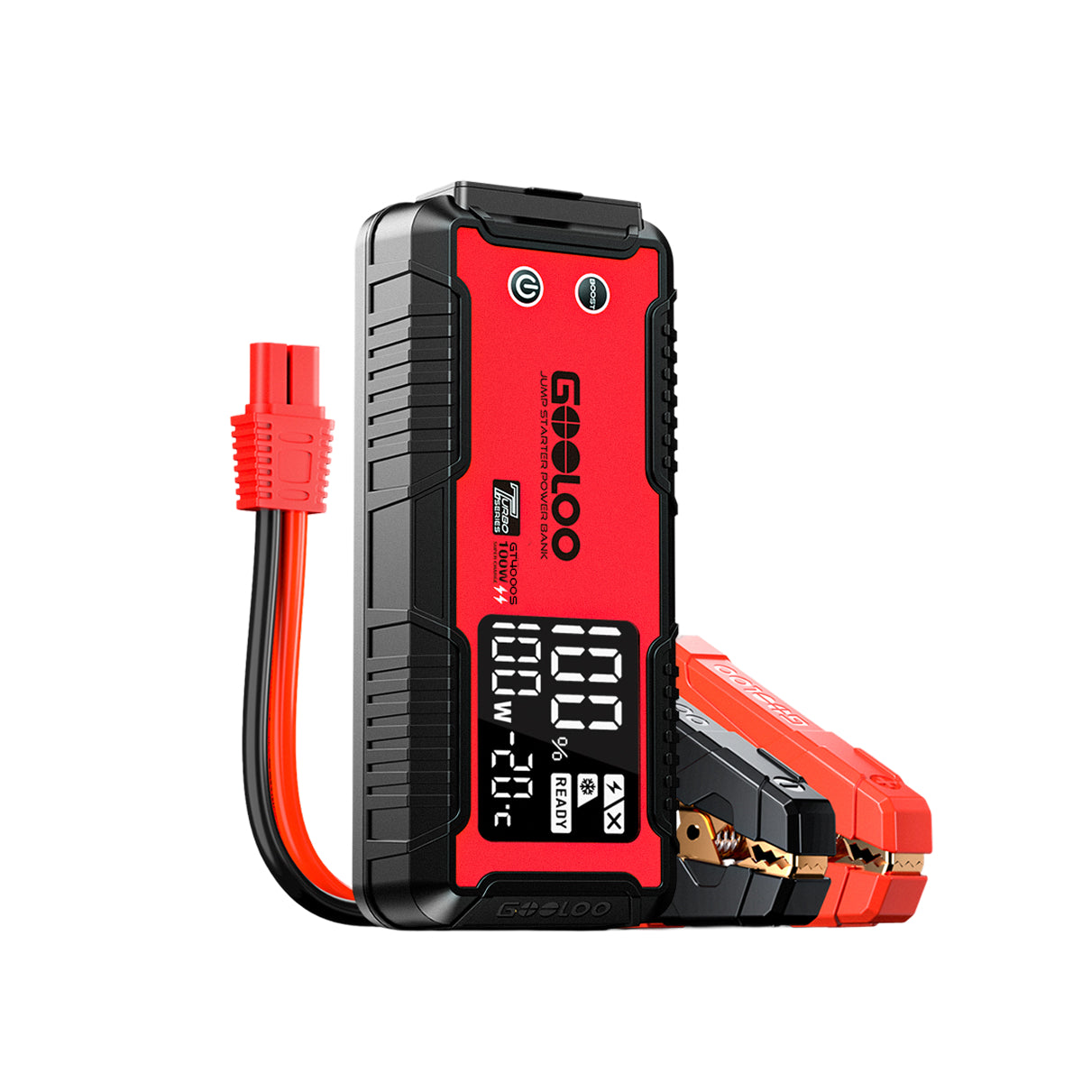 GOOLOO GT4000S 4000A Supersafe Jump Starter with 100W Bidirectional Fast Charge