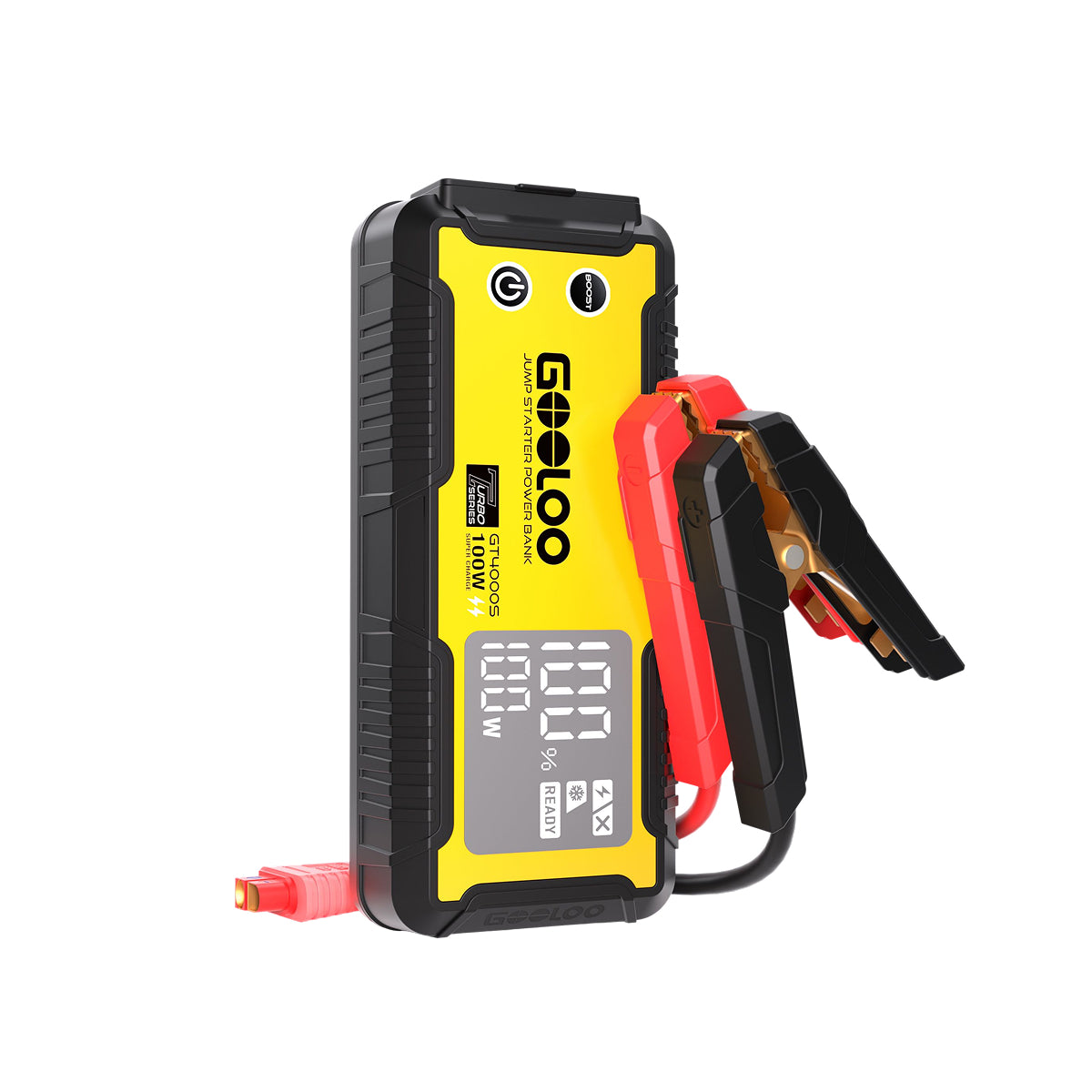 GOOLOO GT4000S 4000A Supersafe Jump Starter with 100W Bidirectional Fast Charge
