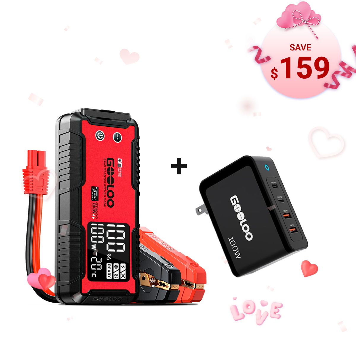 GOOLOO GT4000 Portable Jump Starter