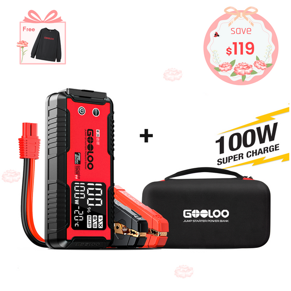 GOOLOO GT4000 Jump Starter with EVA Box