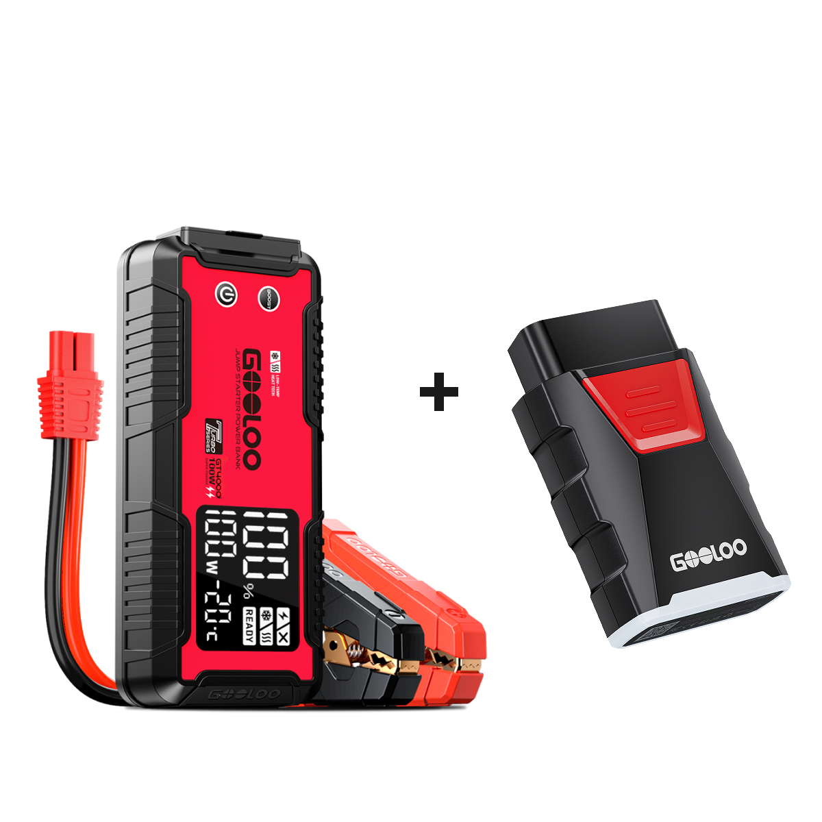 GOOLOO GT4000 Jump Starter 4000Amp 100W Pre-heating Tech