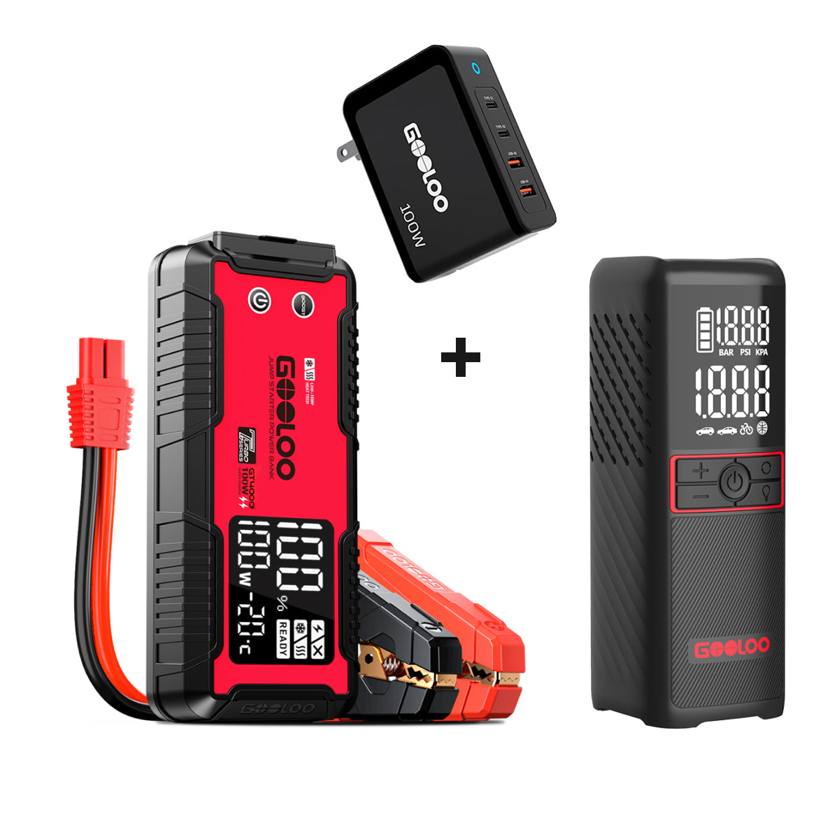 GOOLOO GT4000 Portable Jump Starter