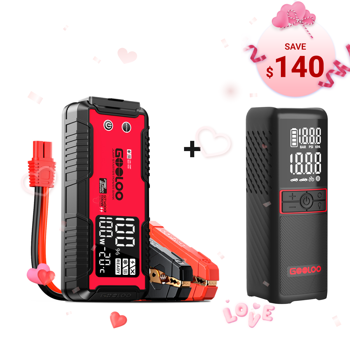 GOOLOO GT4000 Portable Jump Starter