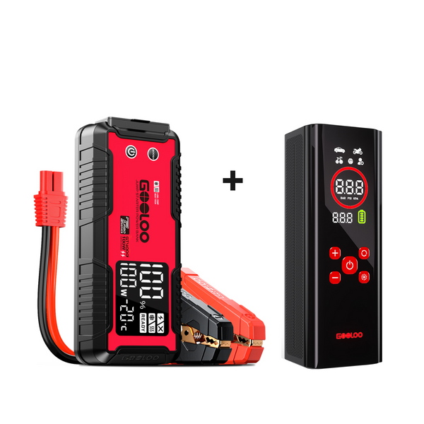 GOOLOO GT4000 Portable Jump Starter with AP150 PRO Tire Inflator