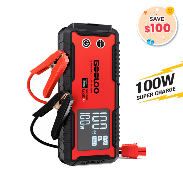 GOOLOO GT6000 Jump Starter 6000Amp 100W