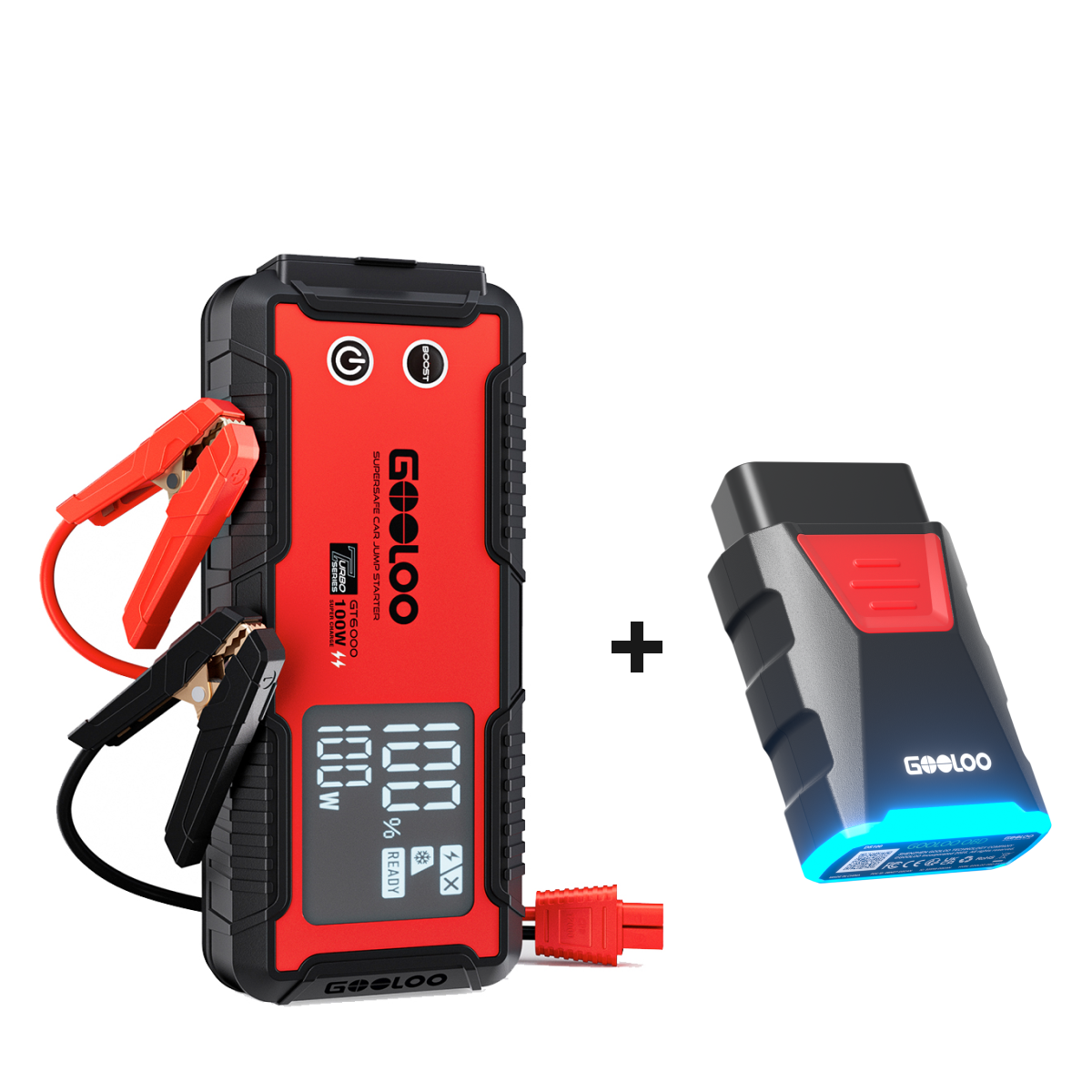 GOOLOO GT6000 Jump Starter 6000A 100W