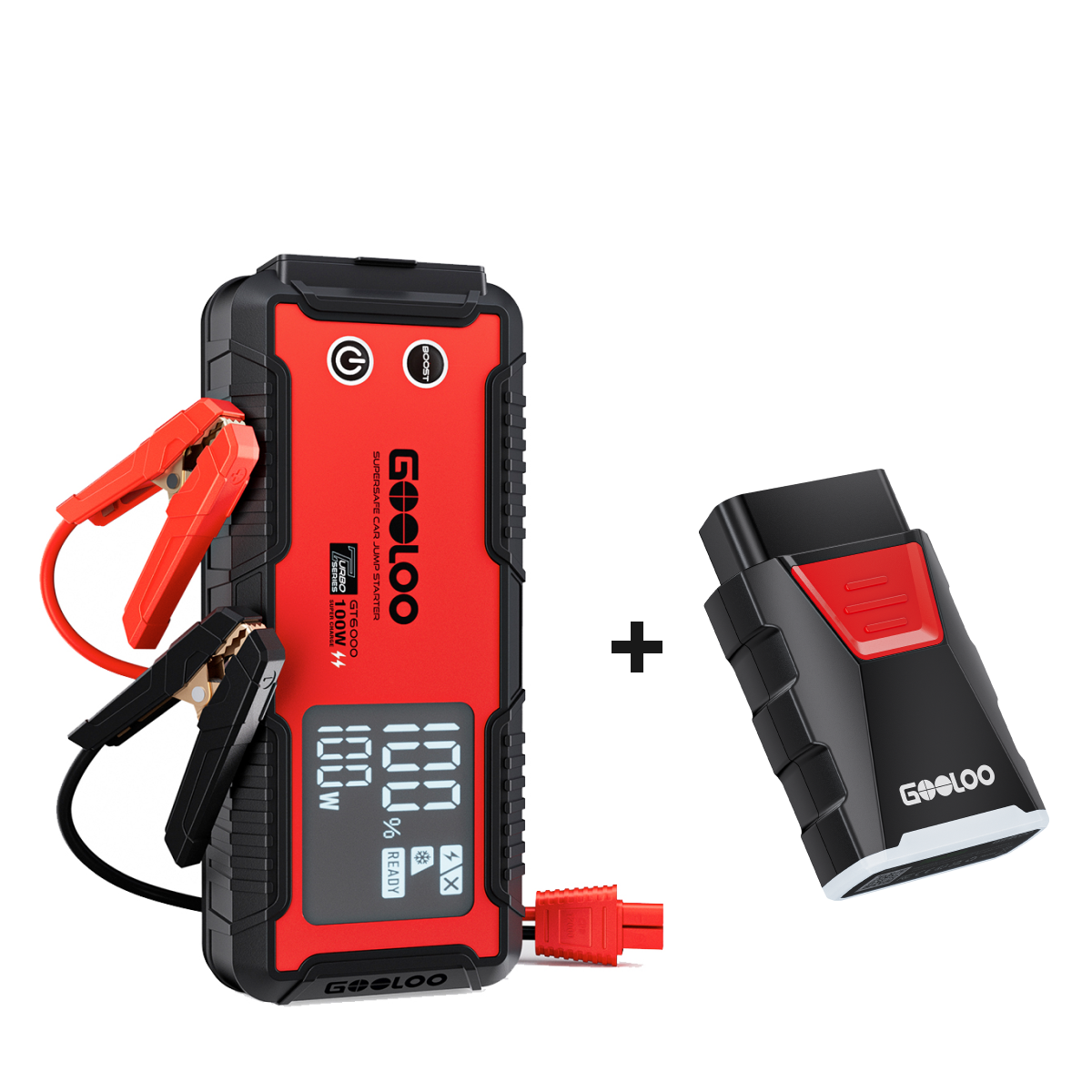 GOOLOO GT6000 Jump Starter 6000Amp 100W