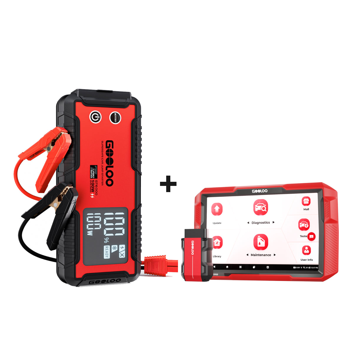 GOOLOO GT6000 Jump Starter 6000A 100W