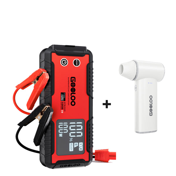 [Pre-order] GOOLOO GT6000 Jump Starter with F3 Electric Air Duster