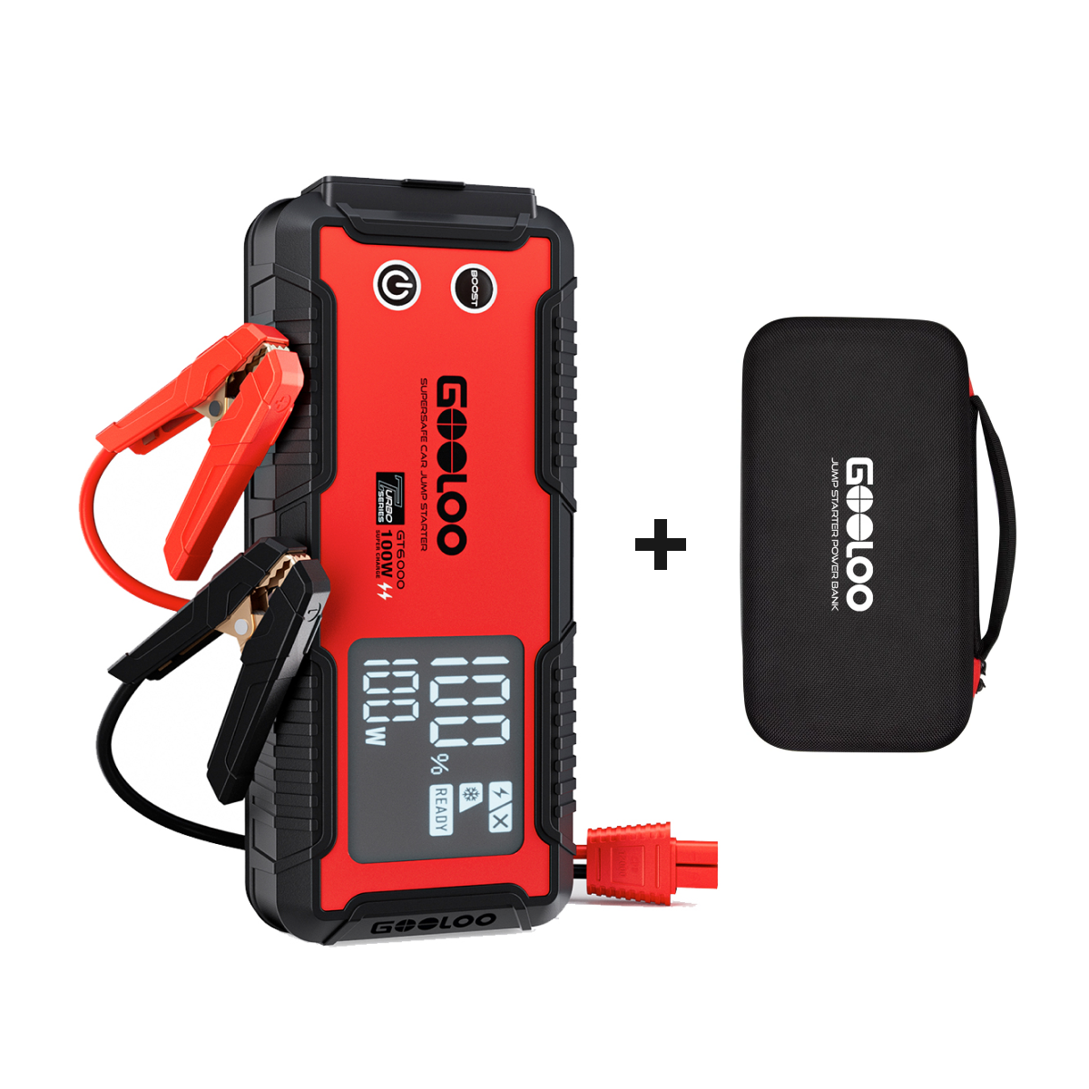 GT6000 Portable Power Pack Jump Starter