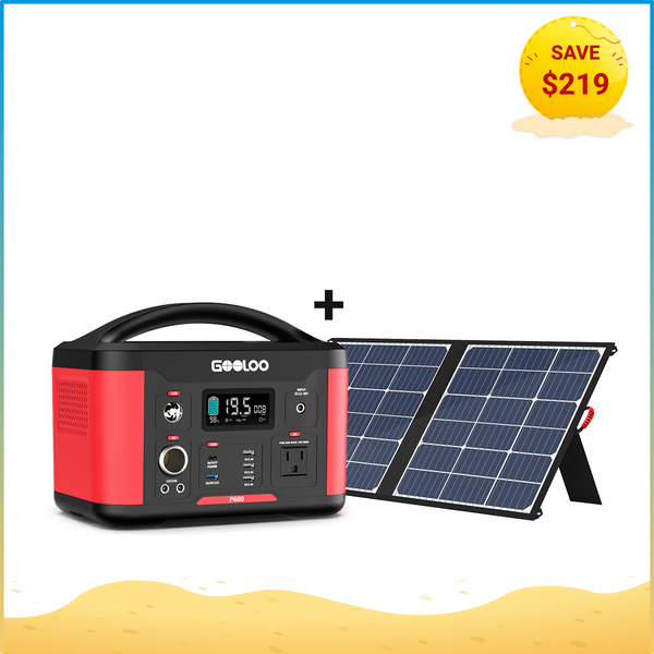 Solar Generator P600 | 600 W 626.4 Wh